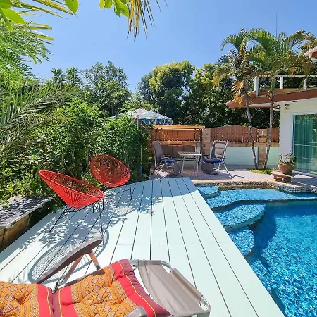 Tina'S Living Paradise - Guesthouses With Private Pool Ban Phe Exterior photo