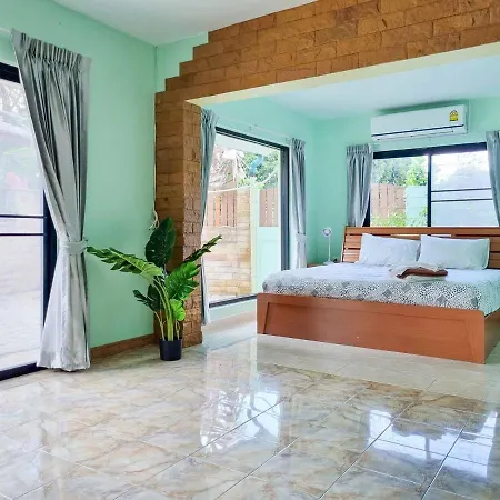 Tina'S Living Paradise - Guesthouses With Private Pool Ban Phe Exterior photo